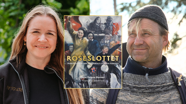 Tone Helene Hansen og Vebjørn Sand forteller krigshistorie gjennom kunsten