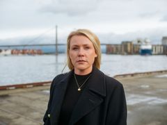 Kaja Nygaard gjør suksess med sine krimromaner om Martha Krogh. Foto: Christopher Helberg