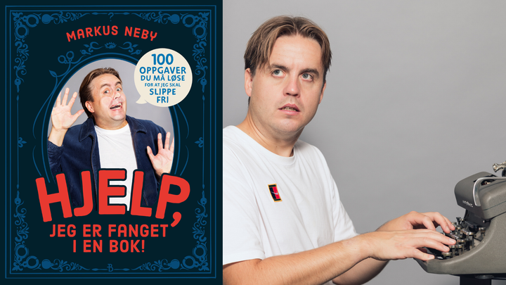Markus Neby er fanget i en bok!