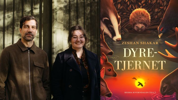 Zeshan Shakar og Hedda Kverndalen gir ut illustrert fabel