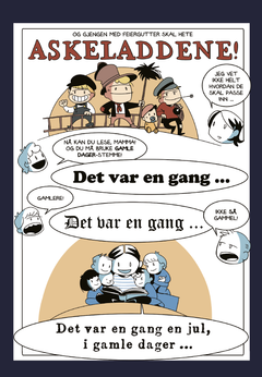 Askeladdene med nye jobber og på nye eventyr. Bokstavelig talt!