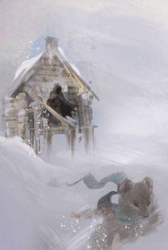 En magisk stemning er fanget i tegningene.