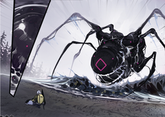 Med monstre som må bekjempes.