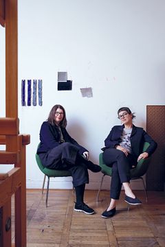Amica Sundström og Åsa Pärson. Foto: Karin Bjørkquist