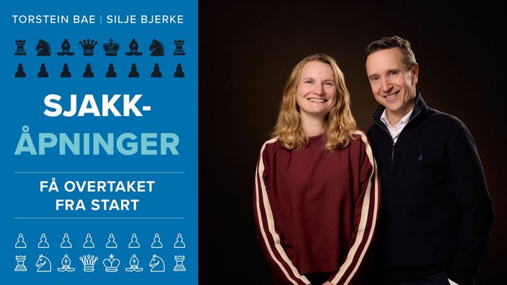 Første bok i ny sjakk-serie fra Torstein Bae og Silje Bjerke