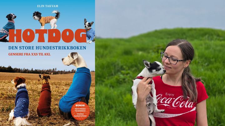 Elin Takvam med chihuahuaen Zita.