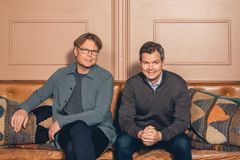 Jørn Lier Horst og Hans Jørgen Sandes. Foto: Jarli & Jordan