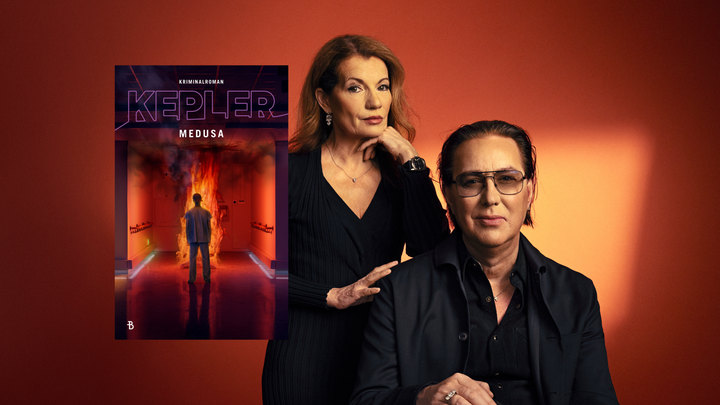 Lars Kepler kommer snart med «Medusa», ellevte kriminalroman i Joona Linna-serien.