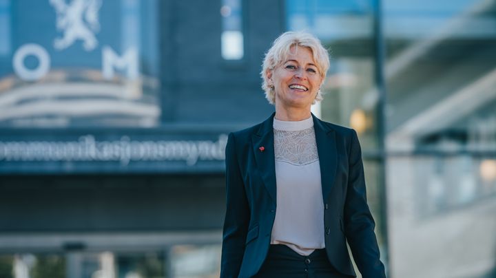 Inger Vollstad, seksjonssjef i marked og tjenester