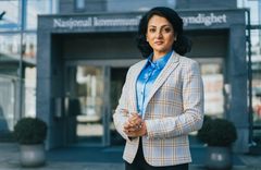 ER TYDELIG: Avdelingsdirektør Kamilla Sharma i Nkom er klar på at frivillig åpning av bredbåndsreguleringen vil kreve tett oppfølging.