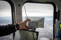 Måling av GNSS-forstyrrelser i Finnmark fra helikopter