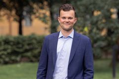 Richard Apeland, kommunikasjonssjef i Finter
