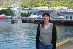 Silvana Gonzalez forsker på marine hetebølger langs norskekysten. Foto: Tori Pedersen / Bjerknessenteret