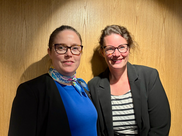 Kjersti Barsok og Birthe-Lene Ørjasæter deltok i mekling for NTL Stortinget.