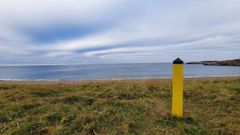 Utsikt ut mot havet i Grense Jakobselv i Sør-Varanger i Finnmark.