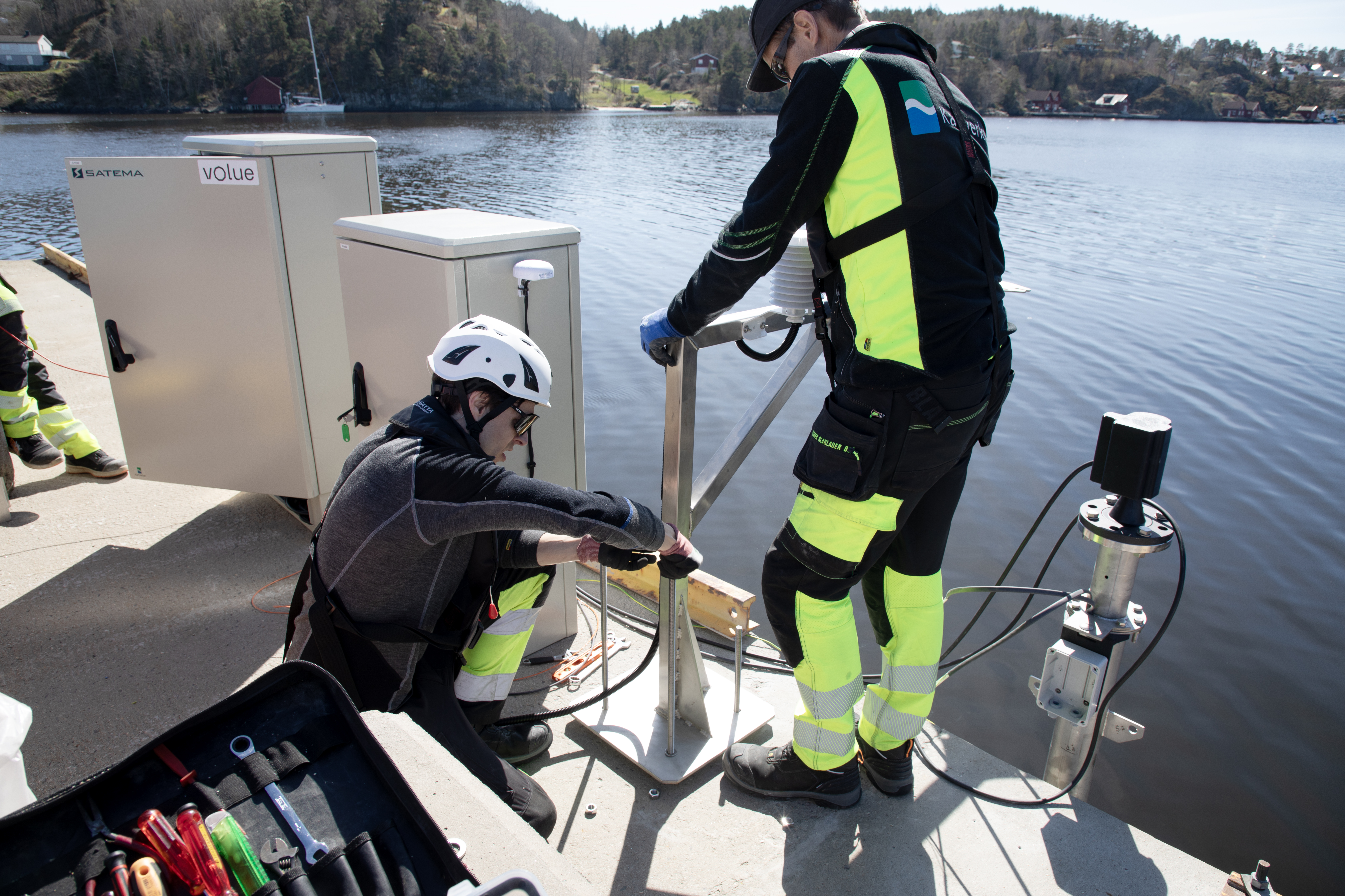 Ny vannstandsmåler på Sørlandet