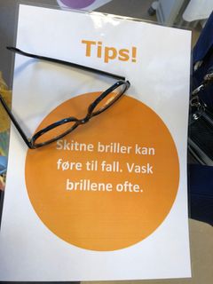 Ett av mange tips man får i Den trygge boligen.