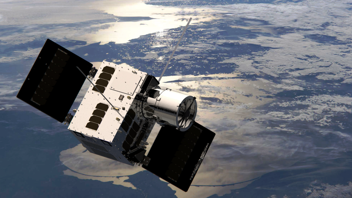 Den norske satellitten NorSat- 4 overvåker skipstrafikk og eies av Kystverket.