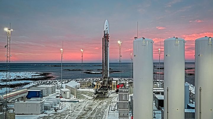 En ny Spectrum står klar på Andøya Spaceport.
