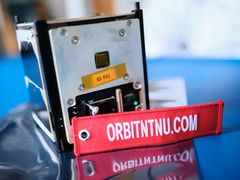 Her er FramSat-1, rett før den ble pakket ned for integrasjon på raketten