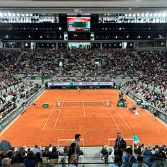 Roland Garros' center court Phillippe-Chatrier.