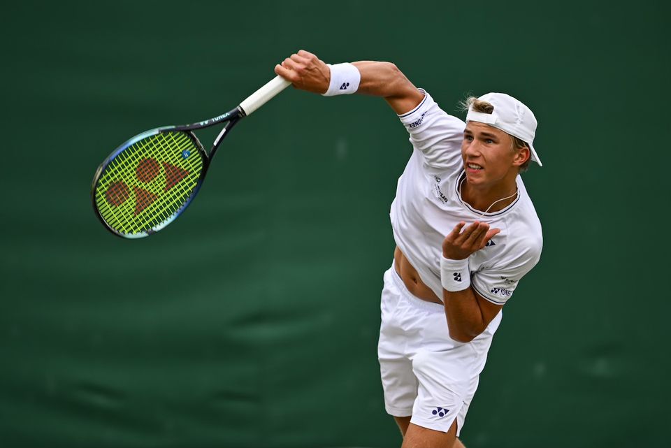 Nicolai Budkov Kjær i Wimbledon-finalen