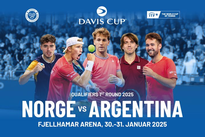 Kronprins Haakon kommer til Davis Cup Qualifiers i Fjelhamar Arena