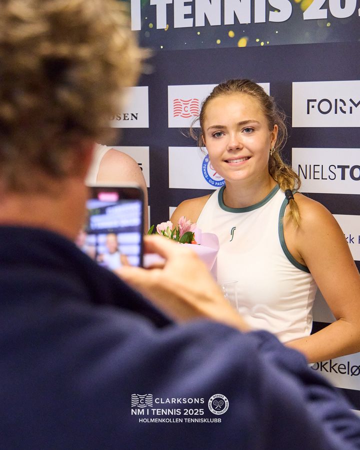 FRAMTIDAS STJERNE: Gabriella Eie er 15 år, og klar for NM-finale.