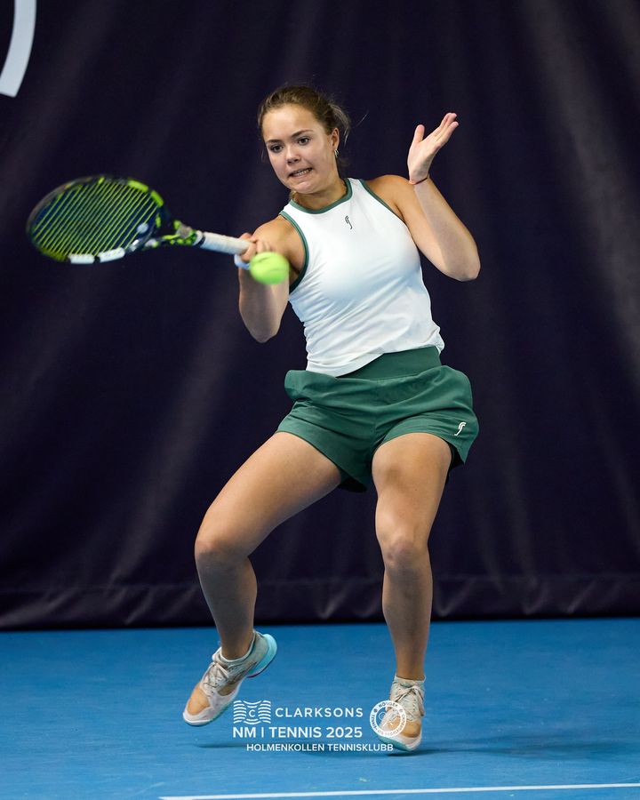 15 åring i NM-finale: Gabriella Eie fra Snarøya TK kjemper i ettermiddag om Kongepokal