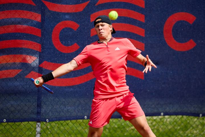 ARKIVBILDE: Johan Oscar Lien er klar for hovedtablået i US Open.
