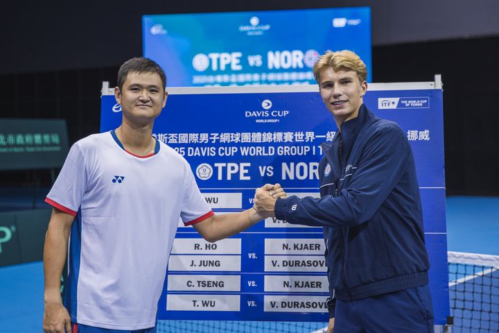 Nicolai Budkov Kjær er førstemann ut i Davis Cup-oppgjøret mot Taiwan. Kjær er Norges høyest seedede spiller, og møter Taiwans nummer 2 Tung-Lin Wu.
