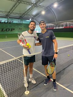 Nicolai Budkov Kjær skal trene med Cameron Norrie nå i desember, og sier det blir ekstra interessant med denne trekningen i bakhodet.