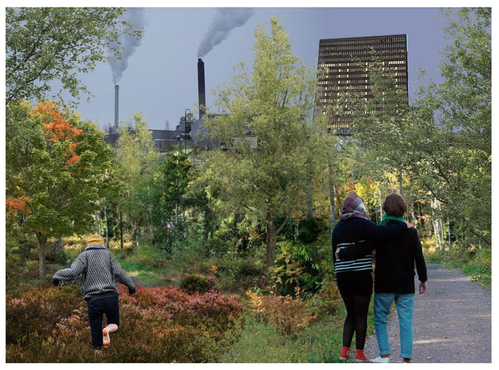Studentene ved Arkitektur- og designhøgskolen i Oslo har laget forslag til ny Refstadpark.