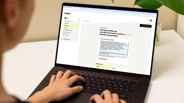 Det digitale bærekraftsverktøyet LUMA vil forenkle miljøarbeidet i små og mellomstore bedrifter.