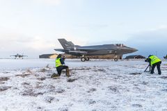 Mediedag på Island under Iceland Air Policing 2024.