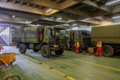 Donasjon av lastevogner og feltvogner til Nord-Makedonia. Forsvaret og FMA donerer totalt 40 Scania og 36 multi-kjøretøy.