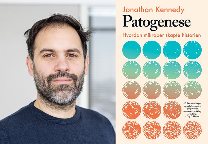 Forfatter Jonathan Kennedy kommer til Norge i forbindelse med lansering av boken «Patogenese. Hvordan mikrober skapte historien.»  Foto: Jonathan Cole