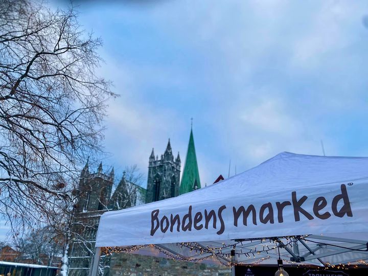 11.-21. desember blir det Bondens marked ved Ytre Kongsgård i Trondheim.