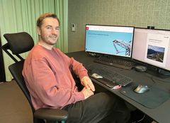 Bjørn B. Pedersen i Arva rydder opp i misforståelser om linjetrasevalg. (Foto: Stina Sønvisen, Arva)
