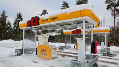 Hurtiglading og biogass på ett sted