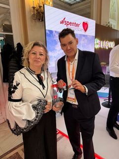 Mihaela Ursache (Produsjef Aspenter Acut), Geir Ivar Westen (CEO Asamedic)