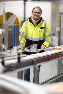 Talseth forteller at forbrukeren stiller helt andre krav til ansvarlig produksjon, enn tidligere. Der bedre dyrevelferd, lavere klimautslipp, og mer miljøvennlig emballasje er viktig. Foto: Norsk Kylling