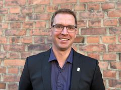 President David Persson i Veterinærforening