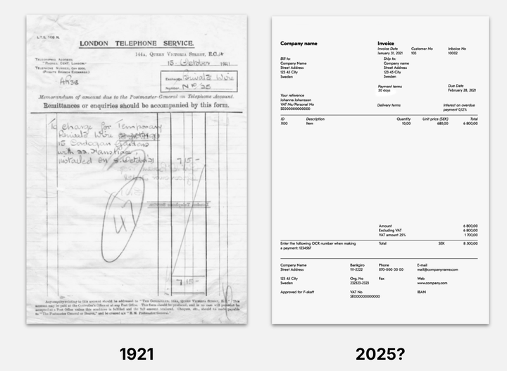 Prinsippene for dagens fakturaer er akkurat som de var for 100 år siden.  Billogram har arbeidet for nye løsninger siden 2013, og ved hjelp av KI blir hver  eneste faktura tilpasset kundehistorikken til den betalende.