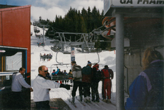 Slik så det ut den gang Hafjellheis 3 stod i bunn av anlegget i Hafjell.