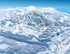 Her ser man hvor den nye stolheisen, Hafjell Sør, vil bli etablert. Den nye 6-seteren vil stå klar til skisesongen 23/24.