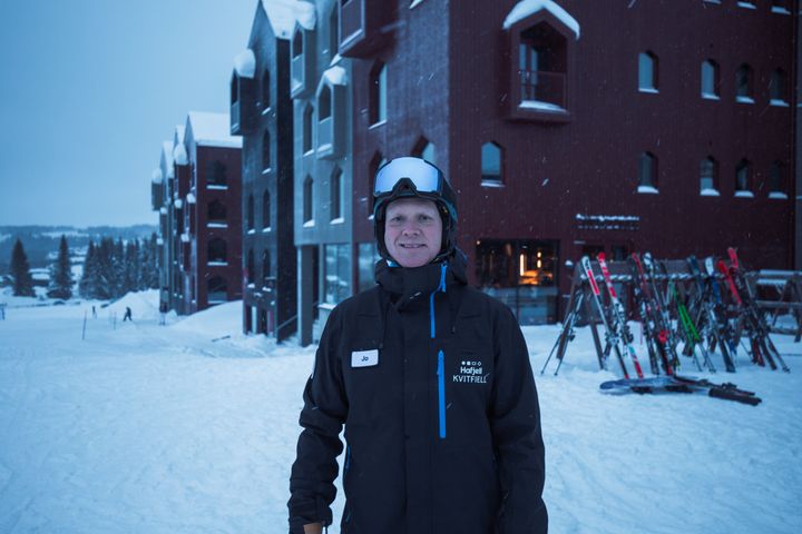 NY JOBB: Jo Mork går fra jobben som kvalitetsleder i Alpinco, til daglig leder i Hafjell.