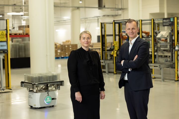 CEO, Fredrik Witte & CFO, Mette Rokne Hanestad