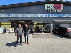 Daglig leder Montér Gulskogen, Espen Flaa og regiondirektør i Optimera TVB, Henrik Farmen