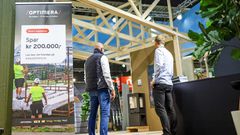 Optimeras stand på Bygg Reis Deg 2025